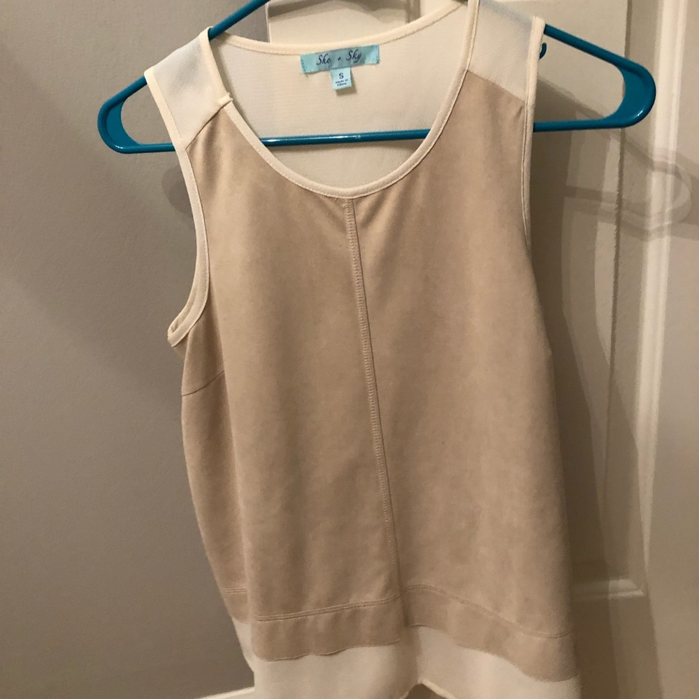Suede Top